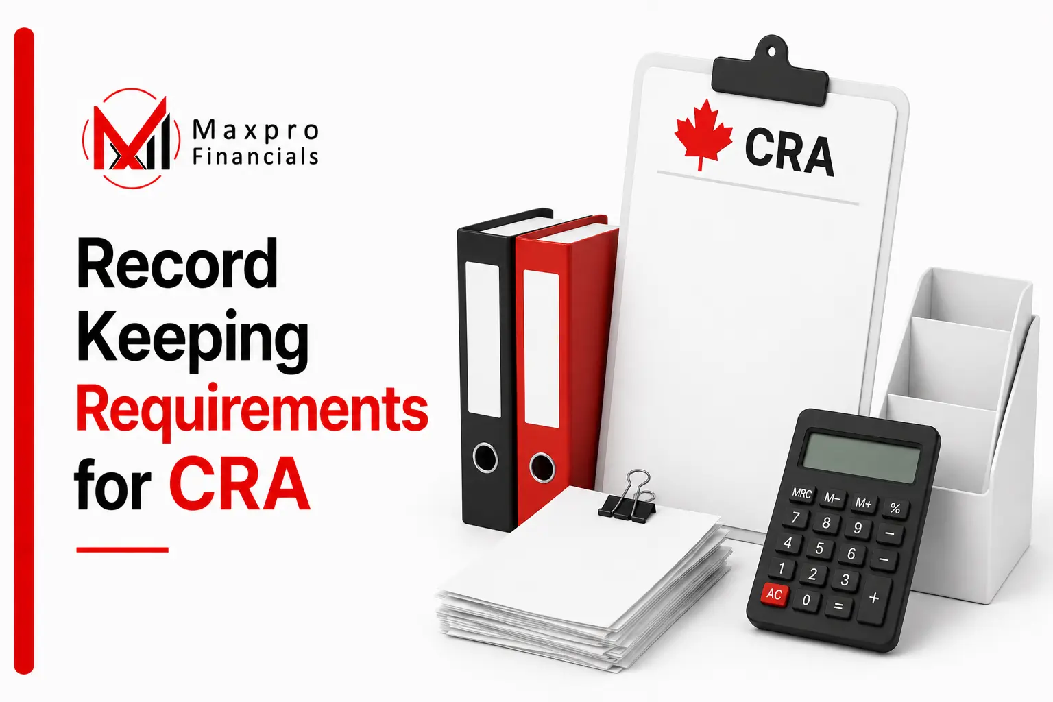 Record Keeping Requirements for CRA 