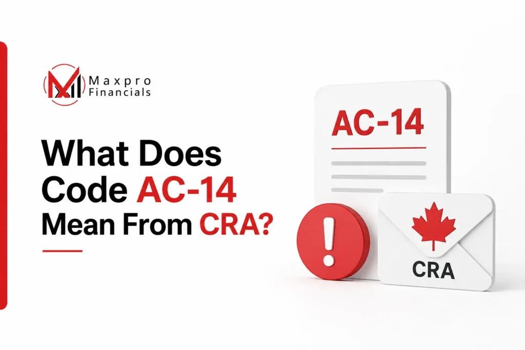 What Does Code AC-14 Mean From CRA? 