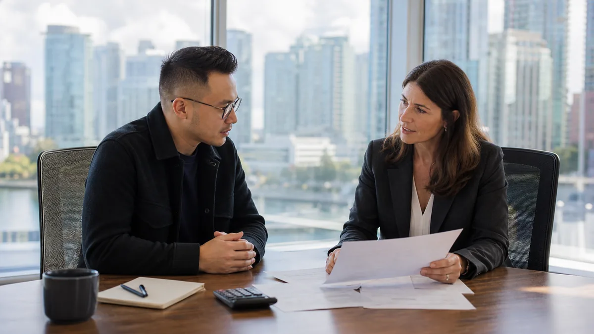 British Columbia business owner discussing incorporation costs