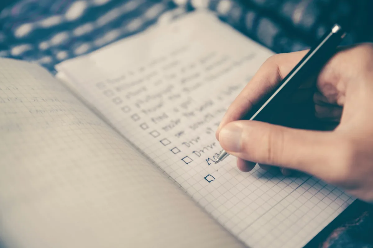Estate planning notes and documents