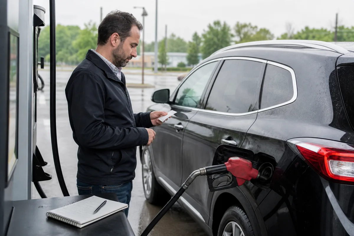 Owner-manager tracking vehicle fuel costs