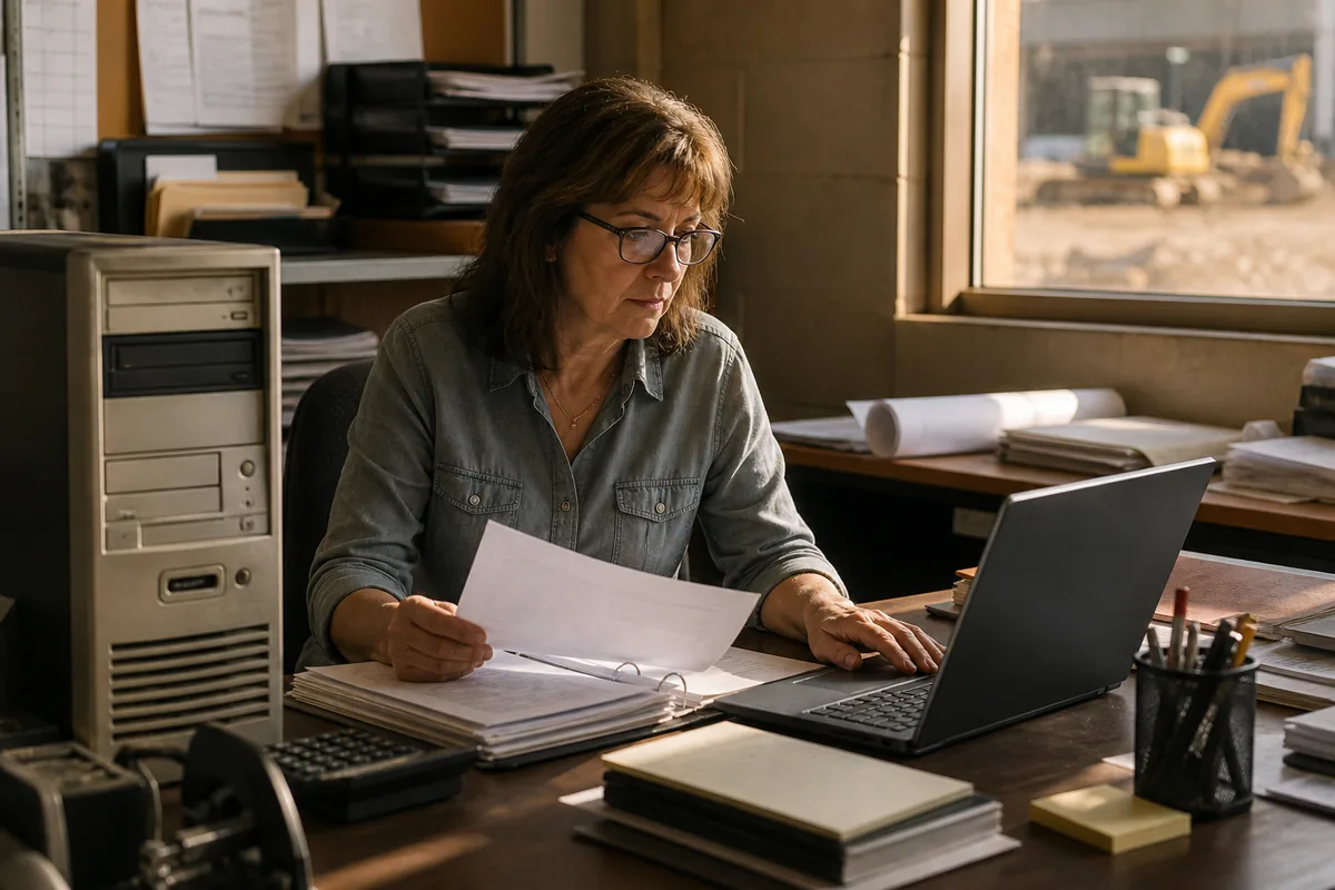 Bookkeeper migrating accounting systems
